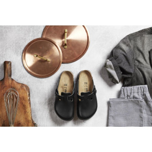 Juodi šlepetės Bostonas - Dydis 38 - Birkenstock - Fourniresto