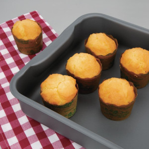 Kepimo skarda iš anoduoto aliuminio 370 x 265 mm - Vogue - Fourniresto