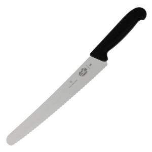 Patiekalo peilis su dantytu peiliu 25,5 cm - Victorinox - Fourniresto