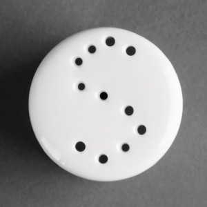 Baltas druskos indelis 80 mm - 12 vnt. - Olympia - Fourniresto