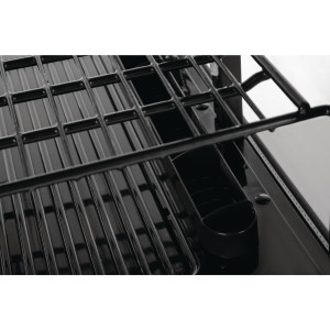 Juodas šaldytuvas vitrinoje 100 l - Polar - Fourniresto