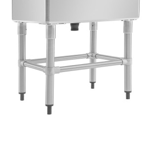 Gili kriauklė su atlošu 100 l 770 x 600 mm - Vogue - Fourniresto