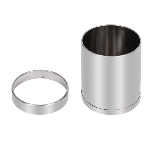 Šiukšliadėžė iš nerūdijančio plieno - 10,2 L - Bolero - Fourniresto