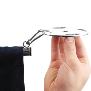 Juoda drobės sijų ir tvirtinimų barjera - Bolero - Fourniresto