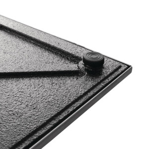 Stalo kojos kvadratinės, nerūdijančio plieno, 720 x 430 mm - Bolero - Fourniresto