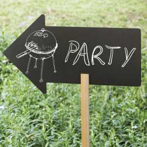 Krypties rodyklės skydas 500 x 20 mm - Securit - Fourniresto