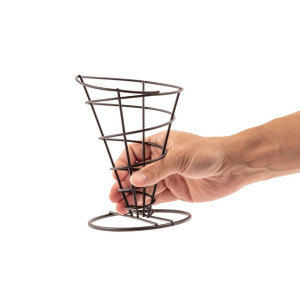 Juoda konikinė atrama bulvėms Ø 115 mm - Olympia - Fourniresto