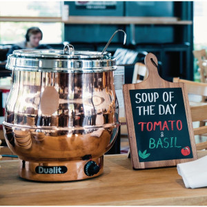 Medinis akacijos ir šiferio lizdas 220 x 25 mm - T&G Woodware - Fourniresto