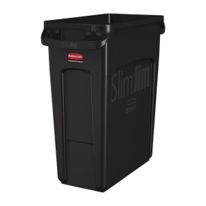 Perdirbimo kolektorius su juodais vėdinimo kanalais 60 l - Rubbermaid - Fourniresto