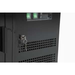 Užpakalinės durys su 2 slenkamaisiais stiklais 350 l - Polar - Fourniresto