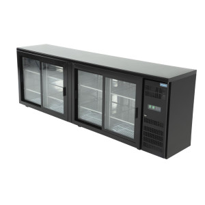 Užpakalinė baro dalis su 2 slankiojančiomis durimis 698 l - Polar - Fourniresto