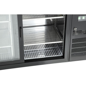 Užpakalinė baro dalis su 2 slankiojančiomis durimis 698 l - Polar - Fourniresto