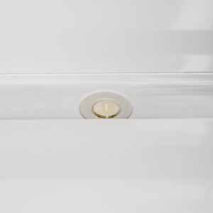 Stiklinių butelių šaldytuvas Slimline juodas - Polar - Fourniresto