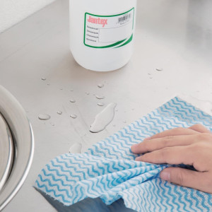 Mėlyna nesukibdanti medžiaga, 100 metrų ritinys - Jantex - Fourniresto