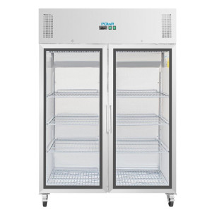 Vitrina su šaldymo funkcija, GN 2/1, 600 L - Polar - Fourniresto