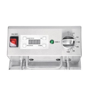 Makaronų virimo puodas su kriaukle ir laikmatis 8 l - Buffalo - Fourniresto