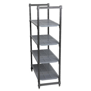 Unit of 4 louvered shelves 540 x 1070 x 1830mm - Cambro - Fourniresto