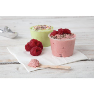 Mediniai ledų šaukštai 96 mm - 100 vnt. - Fiesta Green - Fourniresto