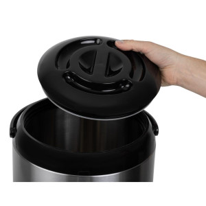 Gėrimų išpilstytojas iš nerūdijančio plieno - 14 l - Olympia