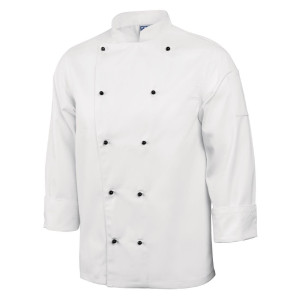 Virtuvės kombinezonas Chicago su ilgomis rankovėmis, baltas, XL dydis - Whites Chefs Clothing - Fourniresto