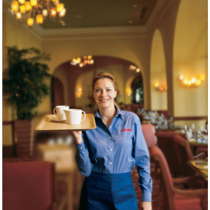 Storinis laminuotas Mykonos beržo serviravimo lėkštė 430 mm - Cambro - Fourniresto