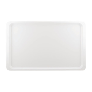 Patiekalų padėklas iš poliesterio GN1/1 530x325 mm, baltas - Roltex - Fourniresto