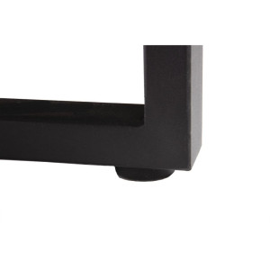 Stalo pramoninis stačiakampis iš plieno ir akacijos 180 cm - Bolero - Fourniresto