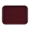 Stačiakampis neslystantis stiklo pluošto EpicTread Bordeaux 350 mm - Cambro - Fourniresto