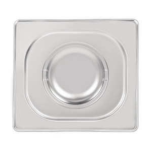 Plokščioji dangtis iš nerūdijančio plieno - GN 1/6 - Vogue - Fourniresto