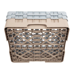 Stiklinių dėklas 25 skyriais Camrack Beždžionės spalva Aukštis-L 500 x P 500 mm - Cambro