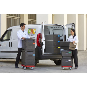 EPP priekinio įkrovimo konteineris GN 1/1 - 86 l - Cambro