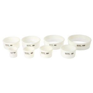 Apskriti vienodi pjovikliai Exoglass 30 iki 100 mm - 8 vnt. - Matfer - Fourniresto