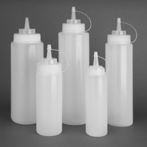 Platus kaklo padažo dozatorius 909 ml - Vogue - Fourniresto