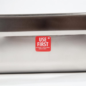 Etikečių "Pirmiausia naudoti" - 1000 vnt. - Vogue