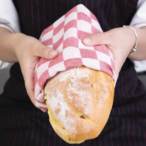 Virtuvės rankšluostis raudonas - Vogue - Fourniresto