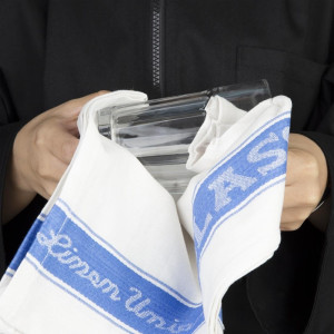 Lininės medžiagos stalo servetėlės - mėlynos - I 762 x P 508 mm - Vogue