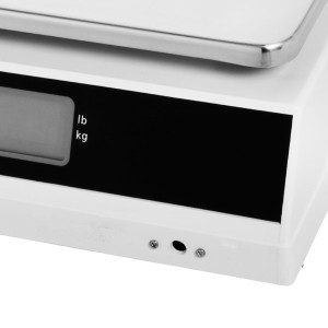 Elektroninė svarstykė su plokštele - 15 kg - FourniResto - Fourniresto