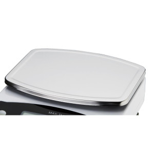 Elektroninė svarstykė su plokštele - 3 kg - FourniResto - Fourniresto
