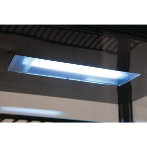 Šaldytuvas vitrina su pliuso temperatūra juoda serija C - 68 L - Polar - Fourniresto