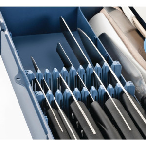 Peilių dėklas iš polipropileno ir nailono - mėlyna - DEGLON