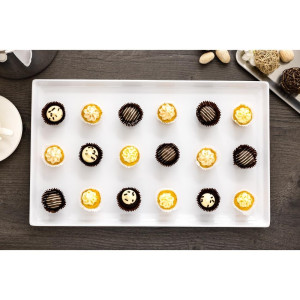 Plokštelė iš melamino Float Balta GN1/1 - APS - Fourniresto