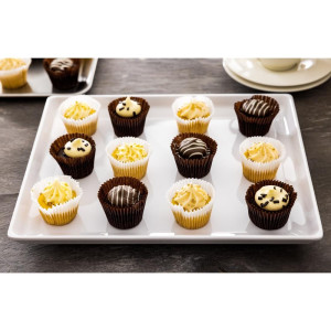 Plokštelė iš melamino Float Balta GN1/2 - APS - Fourniresto