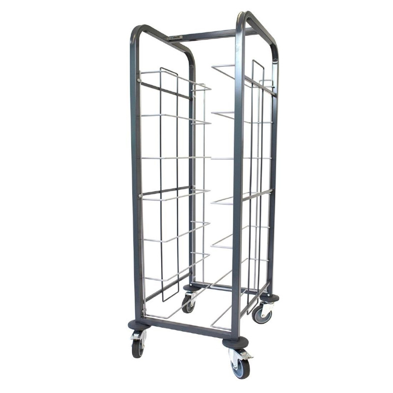 Pramogų vežimėlis iš plieno - 7 lygiai - FourniResto