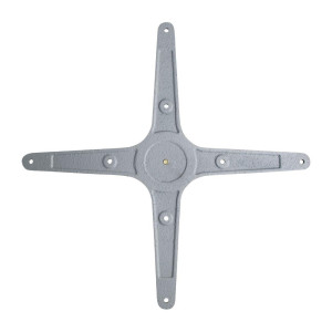 Stalo kojelė su 4 šakomis iš šlifuoto aliuminio - Bolero