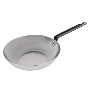 Angliesi plieno wok keptuvas 28 cm - Vogue - Fourniresto
