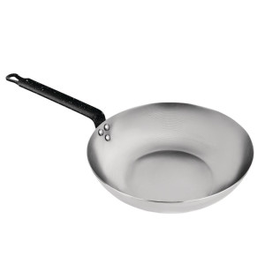 Angliesi plieno wok keptuvas 28 cm - Vogue - Fourniresto