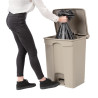Šiukšlių dėžė su pedalais - 65 l - Jantex
