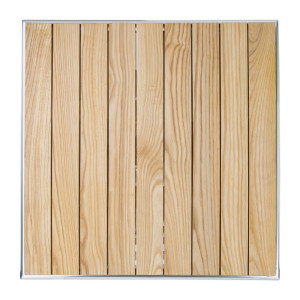 Kvadratinis bistro stalo su nuleidžiamu viršutiniu stalu iš uosio - 600 mm - Bolero - Fourniresto