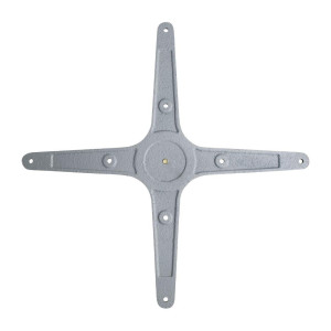 Stalo kojos kvadratinės, nerūdijančio plieno - L 400 mm - Bolero