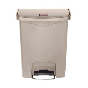 Šiukšliadėžė su pedalais Slim Jim Beige - 30 l - Rubbermaid